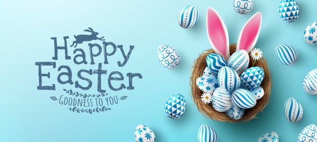 easter-poster-banner-template-with-easter-eggs-nest_139523-224